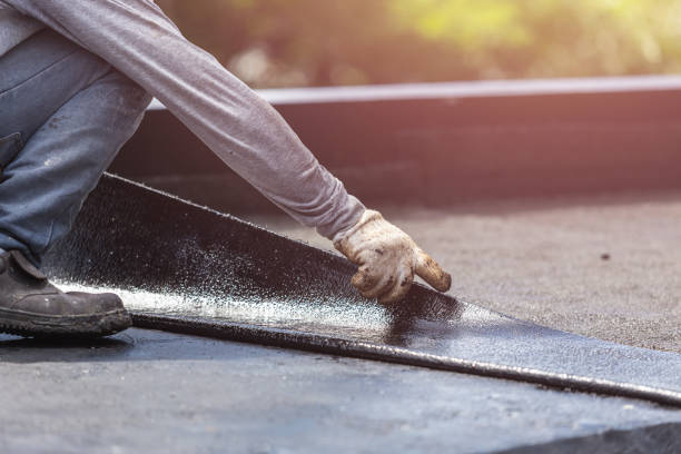 Professional Crawl Space Encapsulation technician working in Centre, AL